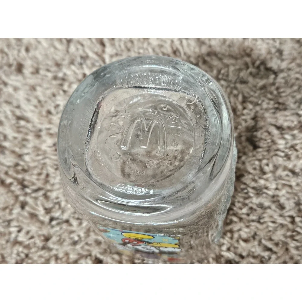 Walt Disney World 2000 McDonald's Mickey Mouse Glass - Celebration Magic Kingdom